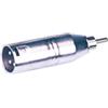 EXTREME ADA XM-RM CONNETORE 3 PIN XLR MASCHIO-RCA MASCHIO IN METALLO