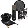 RODE NT1 SIGNATURE SERIES MICROFONO A CONDENSATORE CARDIOIDE XLR + SOSPENSIONE ELASTICA + FILTRO ANTIPOP
