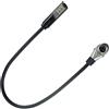 KLARK TEKNIK LED LAMP 18 RA LAMPADA FLESSIBILE LED A COLLO D'OCA CON CONNETTORE XLR 4 POLI CURVO