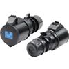 PCE-223-6X PRESA CEE 32A 3P (1P+N+T) 230V IP44 3POLI FEMMINA NERA MIDNIGHT SERIE BLACK SOCKET