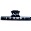 EXTREME MUSIC CLIP PINZA A MOLLA BLOCCA LIBRI FERMA SPARTITI COLORE BIANCO E NERO