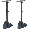 EXTREME SS072 COPPIA SUPPORTI CASSE MONITOR STUDIO STAND CON INCLINAZIONE E ALTEZZA REGOLABILE BASE TRIANGOLARE