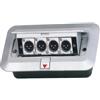 EXTREME GB4XM GROUND BOX DA INCASSO CON 4 CONNETTORI XLR MASCHIO