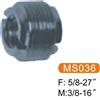 EXTREME MS036 ADATTATORE FILETTATURA CLAMP DA 5/8-27" A 3/8-16" PER ASTA MICROFONICA