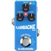 TC ELECTRONIC FLASHBACK 2 MINI DELAY EFFETTO A PEDALE PER CHITARRA TONEPRINT E TECNOLOGIA MASH