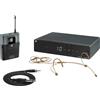 SENNHEISER XSW 1-CI1-A SPECIAL HEADST SISTEMA WIRELESS PER CHITARRA E STRUMENTI ELETTRICI UHF 548 - 572 MHz + ARCHETTO COLOR CARNE