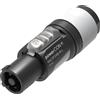 NEUTRIK NAC3FXXB-W-L CONNETTORE POWERCON OUT DI USCITA BLOCCABILE PER CAVO DI RETE IN CA