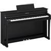 YAMAHA CLAVINOVA CLP835B BLACK PIANOFORTE DIGITALE 88 TASTI PESATI COLORE NERO SATINATO