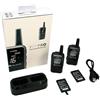 MIDLAND 777 PRO C1365 COPPIA WALKIE TALKIE BUNDLE BATTERIE CARICABATTERIE ALIMENTATORE CAVO USB
