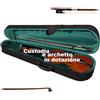 HORA VIOLINO 4/4 MADE IN EUROPE 2 TIRACANTINI PONTE TELLER TOP ABETE MASSELLO FONDO/FASCE ACERO MASSELLO TASTIERA/PIROLI EBANO