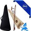 HORA SALTERIO SOPRANO ( PSALTERY ) TOP ABETE FONDO FASCE ACERO 21 CORDE CON BORSA ARCHETTO PECE E CHIAVE ACCORDATURA DO 5 - SOL 6