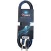 EXTREME USBJACK3M CAVO USB JACK 6,3 MM 1/4" CHITARRA / STRUMENTO PER REGISTRAZIONI PC BROADCASTING CONVERTITORE ANALOGICO DIGITALE 3 METRI
