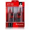 MIDLAND XT10 COPPIA WALKIE TALKIE PORTATA 4 KM 16 CANALI 38 TONI VOX CALL SCAN