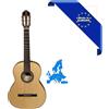HORA CHITARRA CLASSICA 4/4 SM40 MADE IN EUROPE TOP CEDRO MASSELLO FONDO-FASCE PALISSANDRO ROSETTA INTARSIATA MANICO MOGANO TASTIERA PALISSANDRO SCALA 650MM