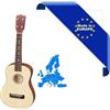HORA UKULELE STANDARD TENORE MADE IN EUROPE TAVOLA ABETE ROSSO TOP IN MASSELLO TASTIERA IN PALISSANDRO