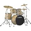 YAMAHA RYDEEN STANDARD CHAMPAGNE GLITTER BATTERIA ACUSTICA CASSA 22" CON HARDWARE + PIATTI