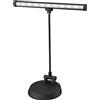 F-ZONE FL-9035 LAMPADA DA TAVOLO O PIANOFORTE A LED 10 LED A BATTERIE O ALIMENTATORE INCLUSO COLORE NERO