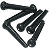 FIRE&STONE EXTREME GXZ01 SET DI 6 PIOLI COLORE NERO PER CHITARRA ACUSTICA