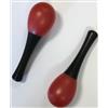 EXTREME DP14 COPPIA MARACAS IN PLASTICA COLORE ROSSO