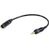 EXTREME CAVO ADATTATORE DA AKG TQG MINI CANNON 3 POLI NEUTRIK REAN MASCHIO A MINI JACK 3.5 SENNHEISER EW MASCHIO