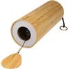 KOSHI (HOKEMA SHANTI) WIND CHIMES TERRA CARILLON ARTIGIANALE IN BAMBOO FATTO A MANO IN FRANCIA SALDATO IN ARGENTO SU METALLO MADE IN EUROPE