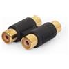CABLEXPERT ACCOPPIATORE DOPPIO DA RCA (F) A RCA (F)