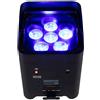 SHEHDS ARCHITETTURALE LED 6 x 18 WATT RGBWYP A BATTERIA RICARICABILE DMX CONTROLLO APP MASTER SLAVE WIRELESS