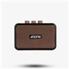 AROMA AG-04 AMPLIFICATORE 5 WATT BLUETOOTH AMP ALTOPARLANTE PORTATILE PER CHITARRA ELETTRICA