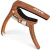AROMA AC30 WOOD CAPOTASTO PER CHITARRA ELETTRICA E ACUSTICA CON PRESSIONE REGOLABILE