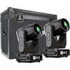 SHEHDS BEAM 275W 10R COPPIA TESTE MOBILI R10 275W DMX 14/16 CANALI 18 GOBOS DOPPIO PRISMA STROBO 14 COLORI + BIANCO + CASE