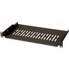 INTELLINET I-CASE TRAY-250BK MENSOLA CON RIPIANO FISSO FORATO DA 1 UNITA' RACK 19"