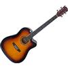 OLVEIRA AG41 3TS CHITARRA ACUSTICA SPALLA MANCANTE COLORE TOBACCO SUNBURST
