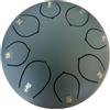 EXTREME STEEL TONGUE 8 TONI TAMBURO ARMONICO 15,5CM TANK DRUM 6″ VERDE OPACO