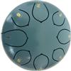 EXTREME STEEL TONGUE 8 TONI TAMBURO ARMONICO 15,5CM TANK DRUM 6″ TURCHESE