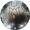 EXTREME STEEL TONGUE 11 TONI TAMBURO ARMONICO 16,5 CM TANK DRUM 6,5″ BRONZO MARTELLATO