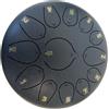 EXTREME STEEL TONGUE 13 TONI TAMBURO ARMONICO 27CM TANK DRUM 10″ BLU MARTELLATO