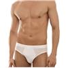 Liabel - 6 Slip Uomo 100% Cotone (9ª - 58 - 4XL, Bianco)