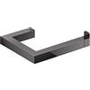 Lineabeta Portarotolo Grela in acciaio nickel nero