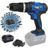 ENG PRO Trapano Avvitatore A Percussione - Linea Professionale a Batteria ONE4ALL - A Batteria 2 Velocità Massima 1500 rpm, Mandrino Autoserrante in metallo 2-13mm 1 Batteria 4.0 Ah - ENG PRO