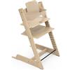 Stokke Seggiolone Tripp Trapp di Stokke, Oak Natural - Include Sedia + Baby Set 2 per bambini tra 6-36 mesi - Regolabile, Ergonomico e Facile da pulire