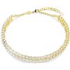 SWAROVSKI GIROCOLLO IDYLLIA, BIANCO, PLACCATO ORO 5723541
