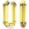 SWAROVSKI ORECCHINI LUCENT, FORMA OTTAGONALE GIALLO