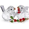 SWAROVSKI COPPIA DI UCCELLI E BACCHE, DECORAZIONE IDYLLIA 5701371