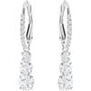 SWAROVSKI ORECCHINI STILLA ATTRACT TRILOGY BIANCO