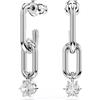 SWAROVSKI ORECCHINI CONSTELLA PENDENTI BIANCO