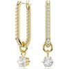 SWAROVSKI ORECCHINI CONSTELLA BIANCO E ORO 5728587