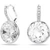 SWAROVSKI ORECCHINI MILLENIA BIANCO, PLACCATURA RODIO 5731149