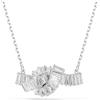 SWAROVSKI PENDENTE MATRIX BIANCO, PLACCATURA RODIO 5728553