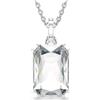SWAROVSKI PENDENTE MILLENIA BIANCO, PLACCATURA RODIO 5725768