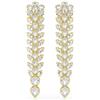 SWAROVSKI ORECCHINI IDYLLIA BIANCO, PLACCATURA COLOR ORO 5723138